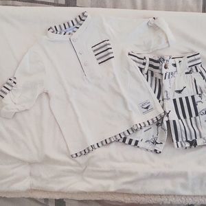 Janie and Jack boys toddler outfit summer 2T